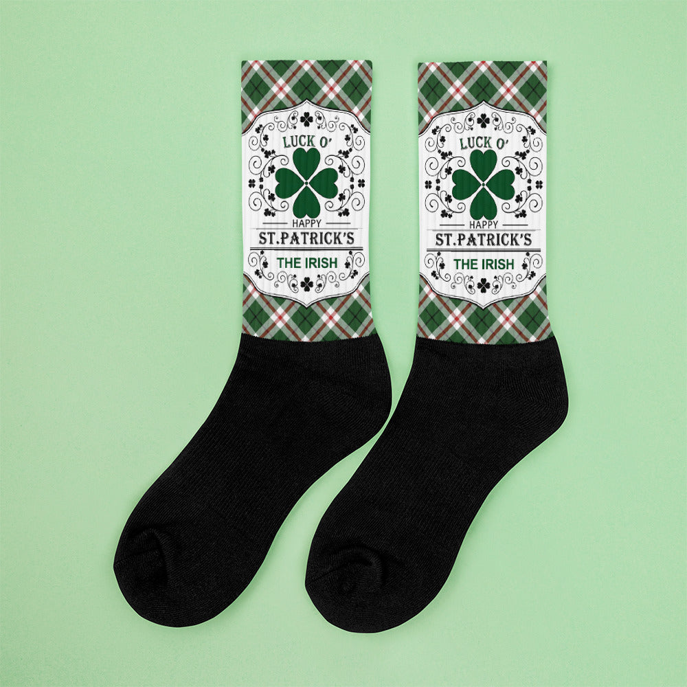 St. Patrick's Luck of the Irish Socks