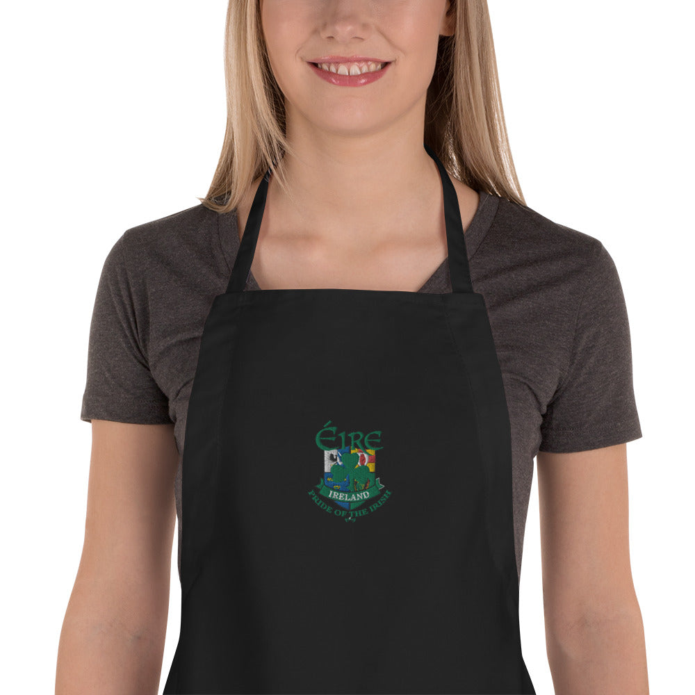 St. Patrick's Pride of the Irish Embroidered Apron