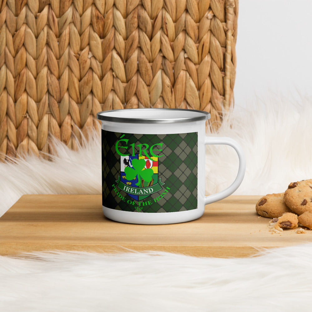 St. Patrick's Pride of the Irish Enamel Mug