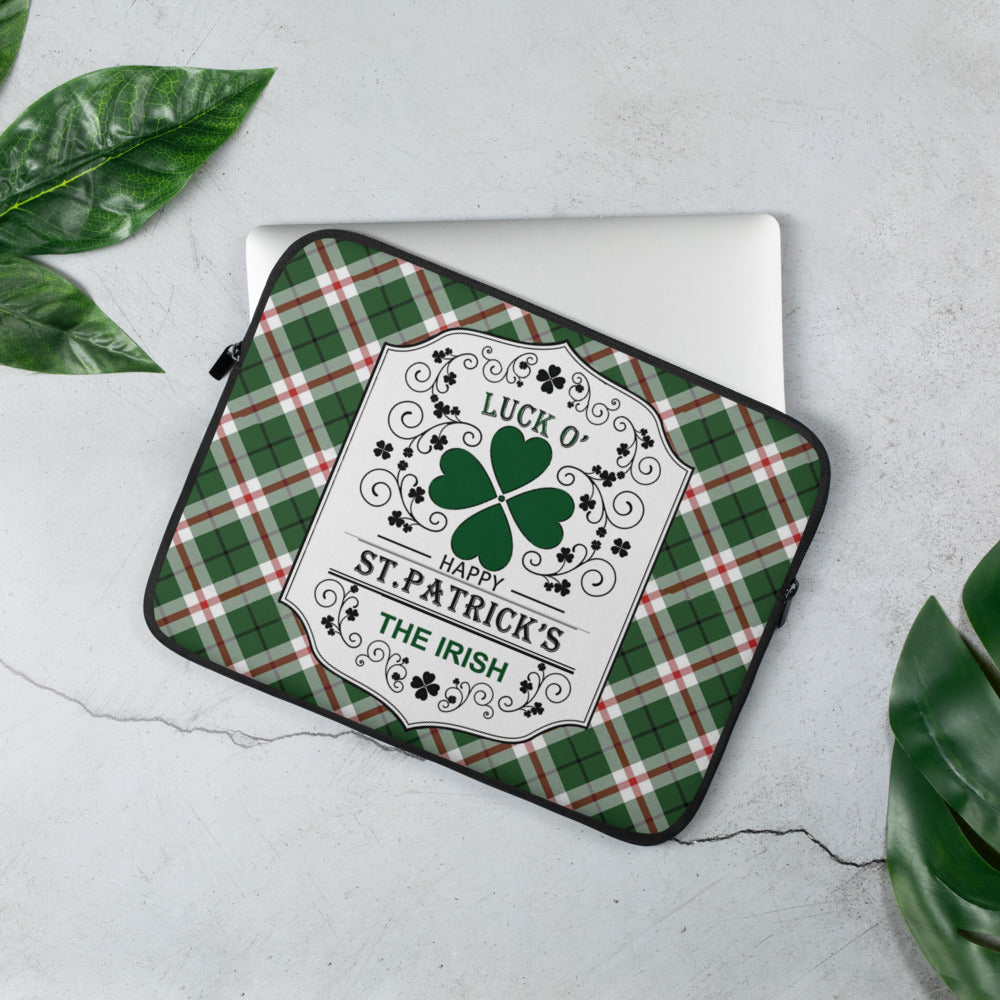 St. Patrick's Luck of the Irish Laptop Sleeve