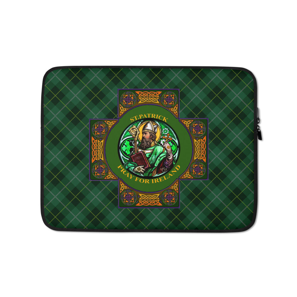 St. Patrick's Pray for Ireland Laptop Sleeve