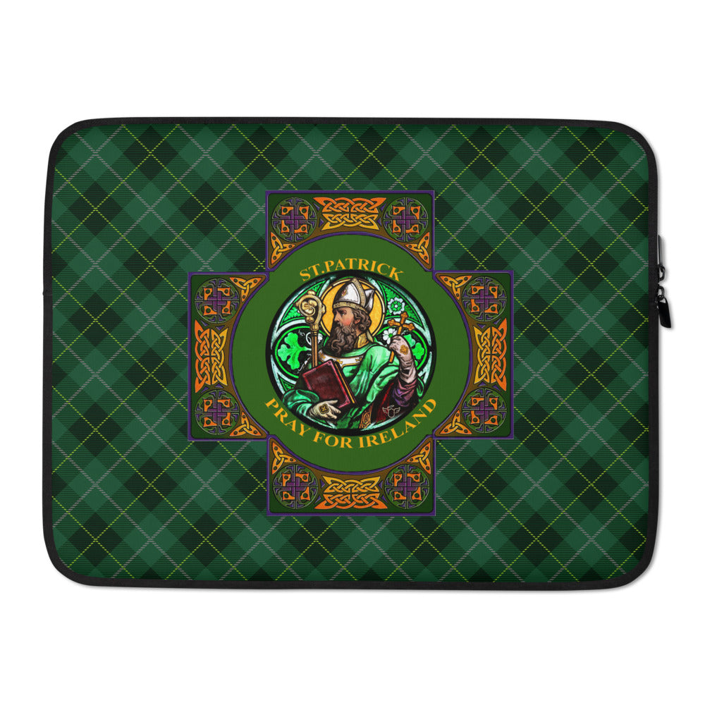 St. Patrick's Pray for Ireland Laptop Sleeve