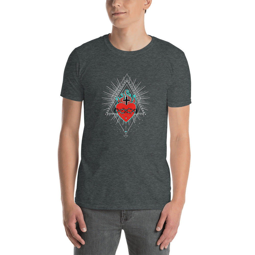 Sacred Heart Jesus Short-Sleeve Unisex T-Shirt 