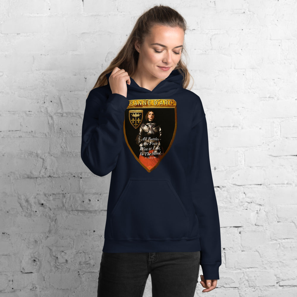 St. Joan of Arc Unisex Hoodie, St. Joan d'Arc hoodie