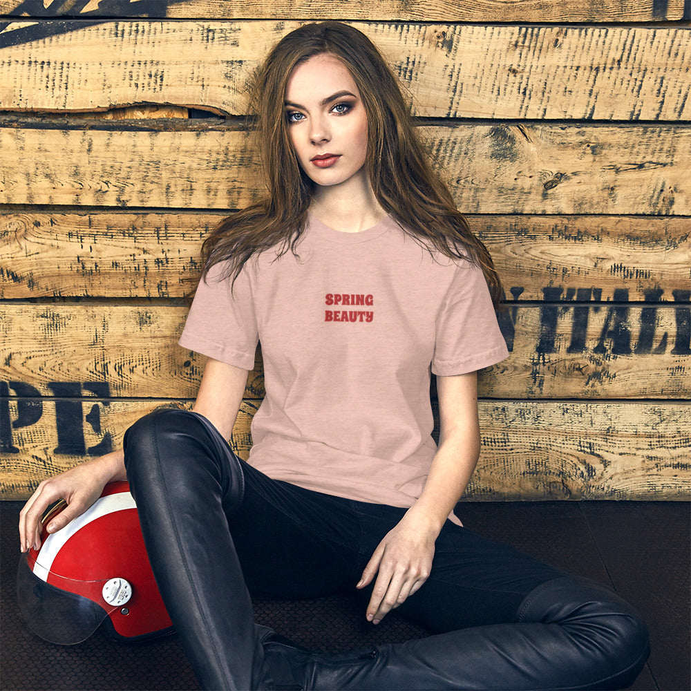 SPRING BEAUTY t shirt, Spring Beauty Short-Sleeve Unisex T-Shirt