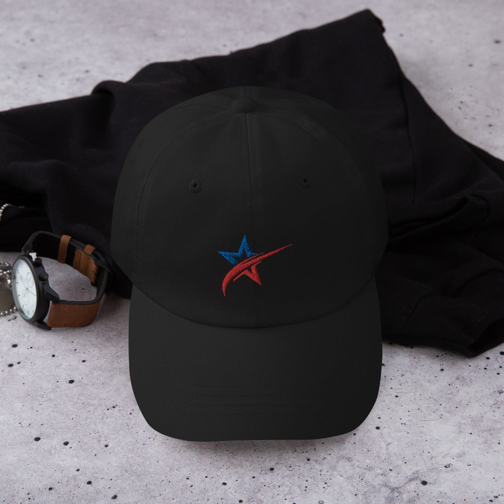 Star Spangled Embroidered Cap Dad hat 