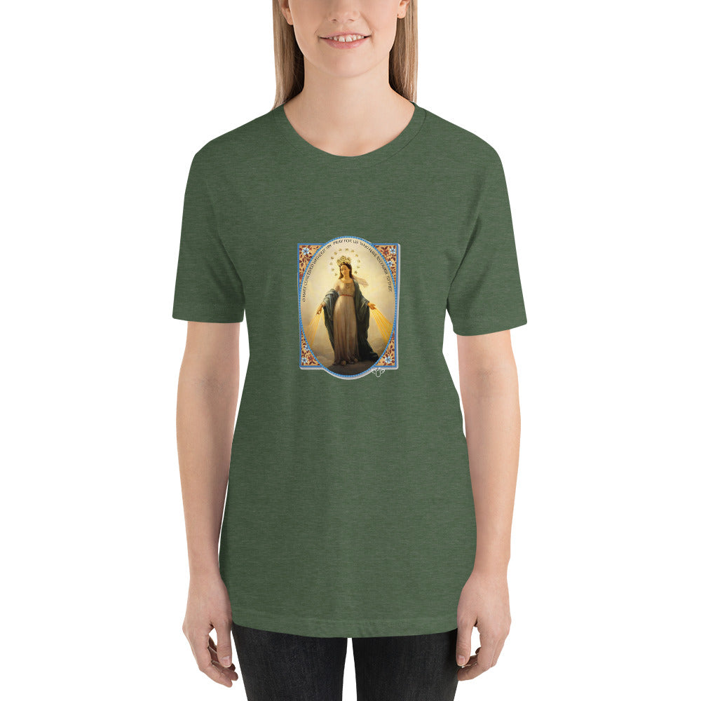 Miraculous Medal Short-Sleeve Unisex T-Shirt