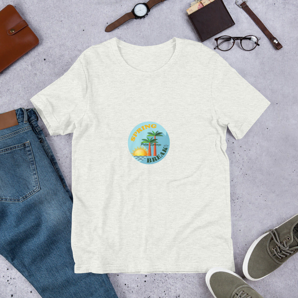 SPRING BREAK t shirt, Spring Break Palm Springs Unisex T-Shirt