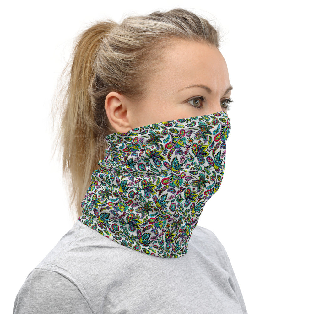 Floral Bouquet Neck Gaiter Mask