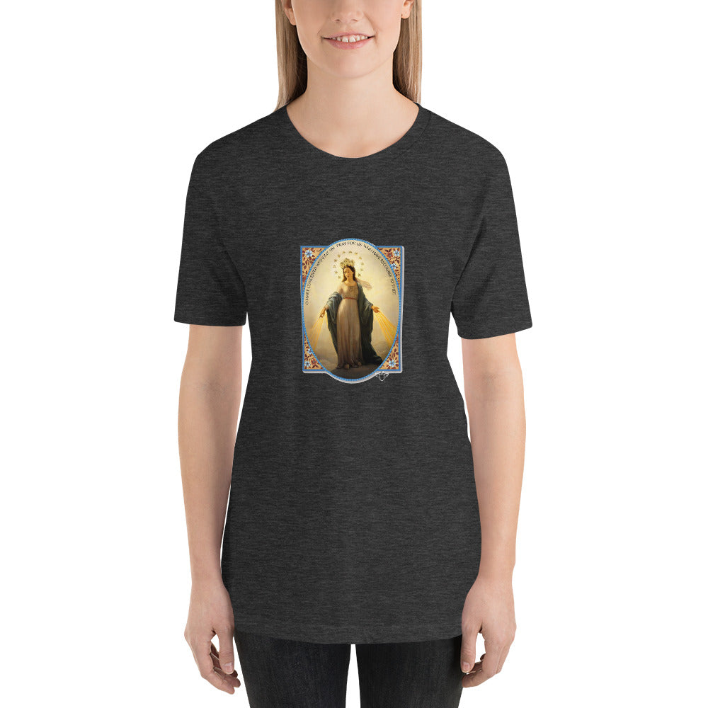 Miraculous Medal Short-Sleeve Unisex T-Shirt