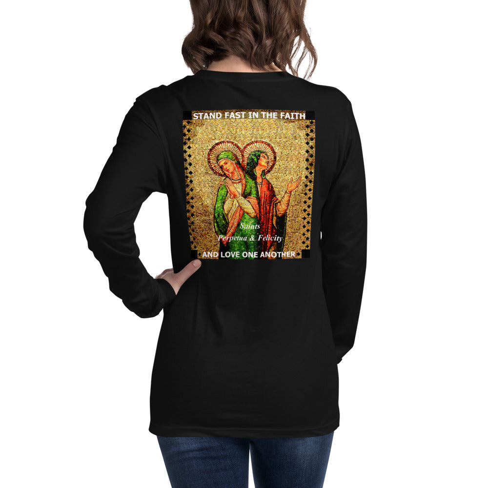 Sts Perpetua and Felicity Long Sleeve Tee 