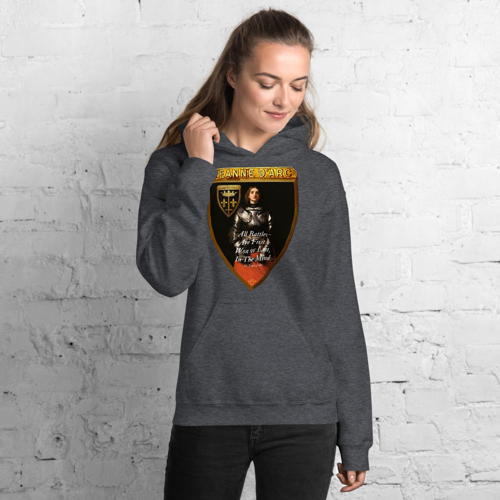 St. Joan of Arc Unisex Hoodie, St. Joan d'Arc hoodie