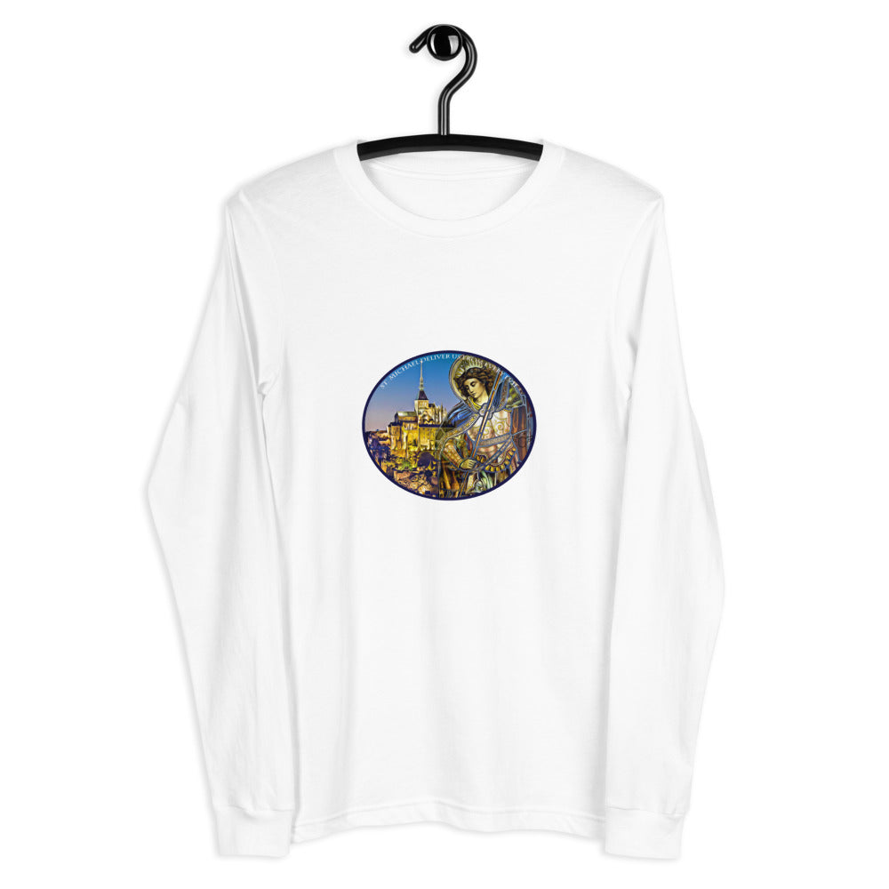 Saint Michael's Cotton Unisex Long Sleeve Tee