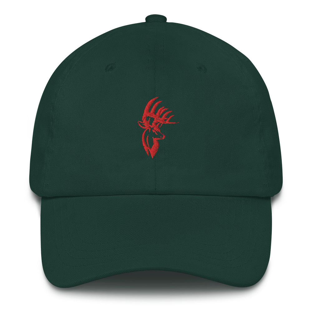 Reindeer Embroidered Cap