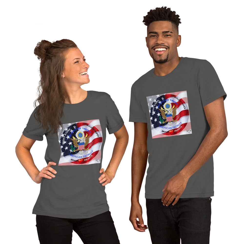 Proud to be American t shirt, Proud USA Short-Sleeve Unisex T-Shirt