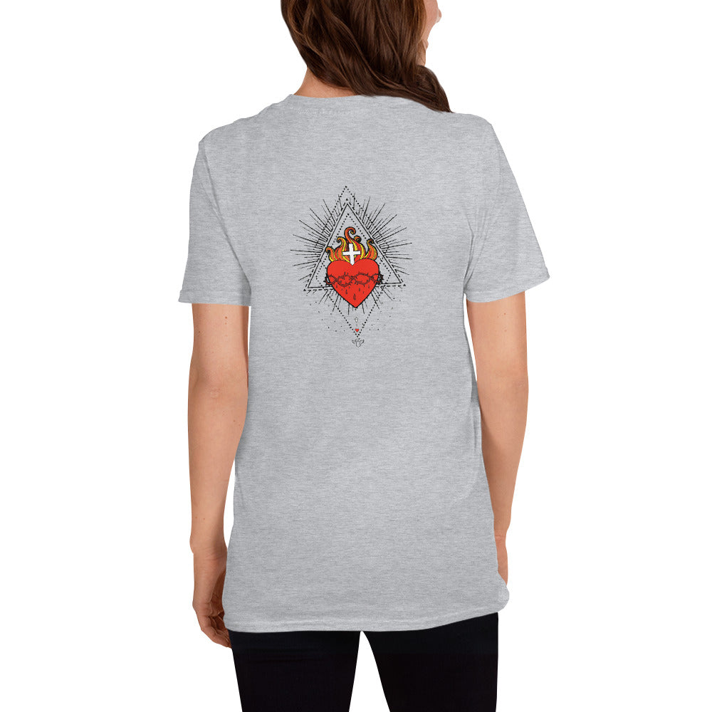 Sacred Heart Jesus Short-Sleeve Unisex T-Shirt 