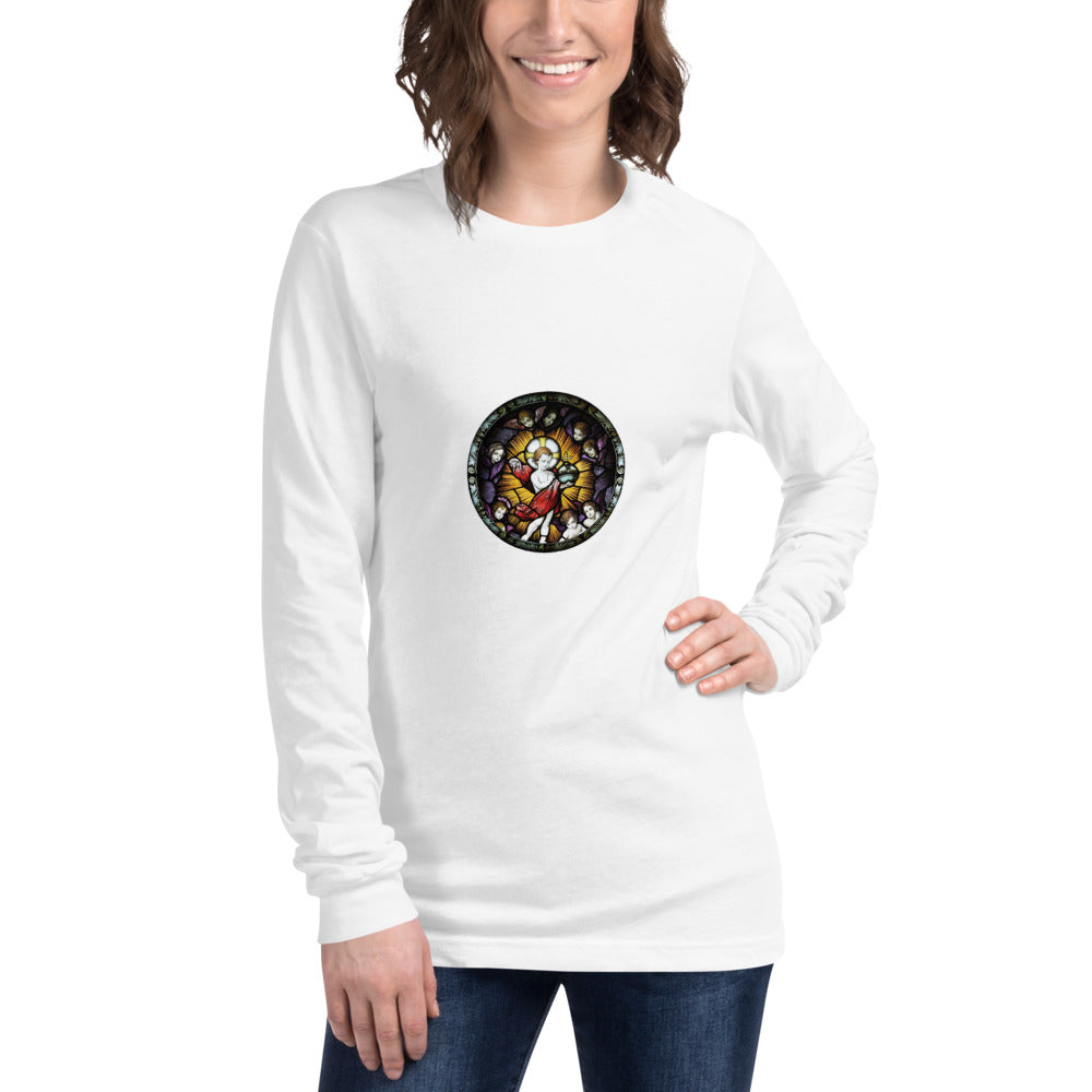 Baby Jesus Unisex Long Sleeve Tee (CT)