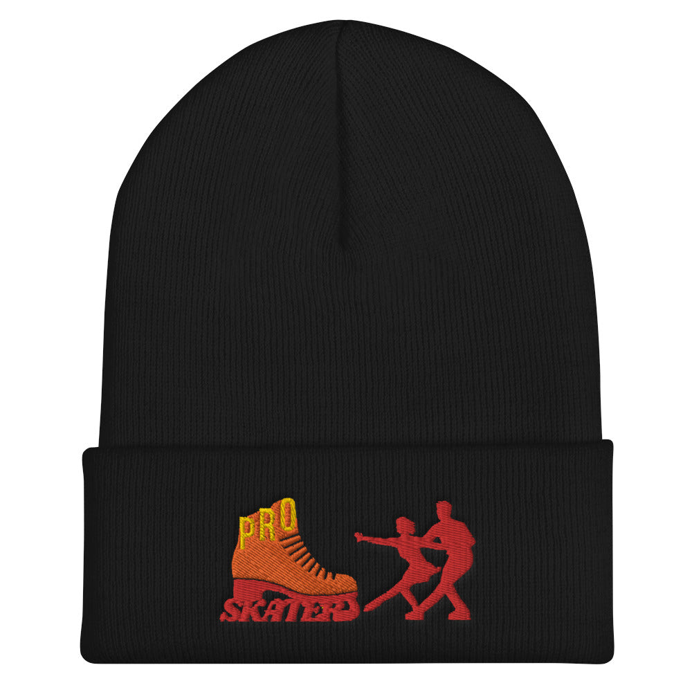 Pro Skater Embroidered Cuffed Beanie