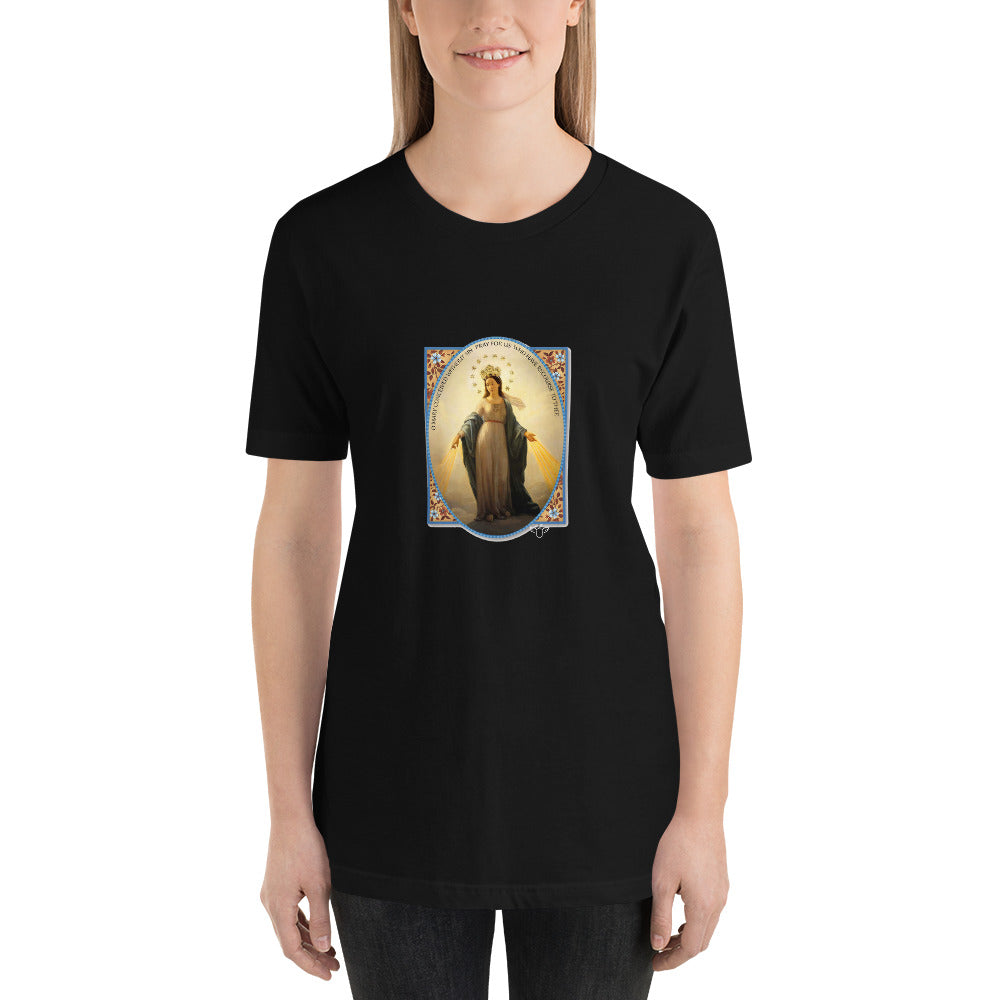 Miraculous Medal Short-Sleeve Unisex T-Shirt