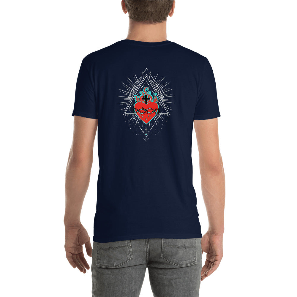 Sacred Heart Jesus Short-Sleeve Unisex T-Shirt 