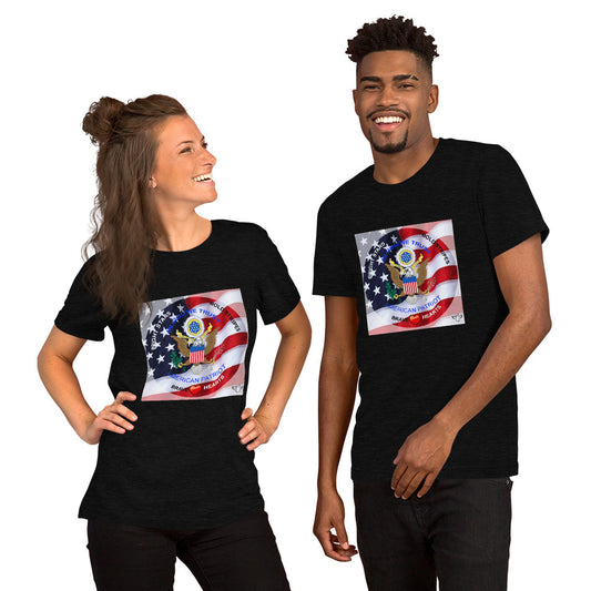 Proud to be American t shirt, Proud USA Short-Sleeve Unisex T-Shirt