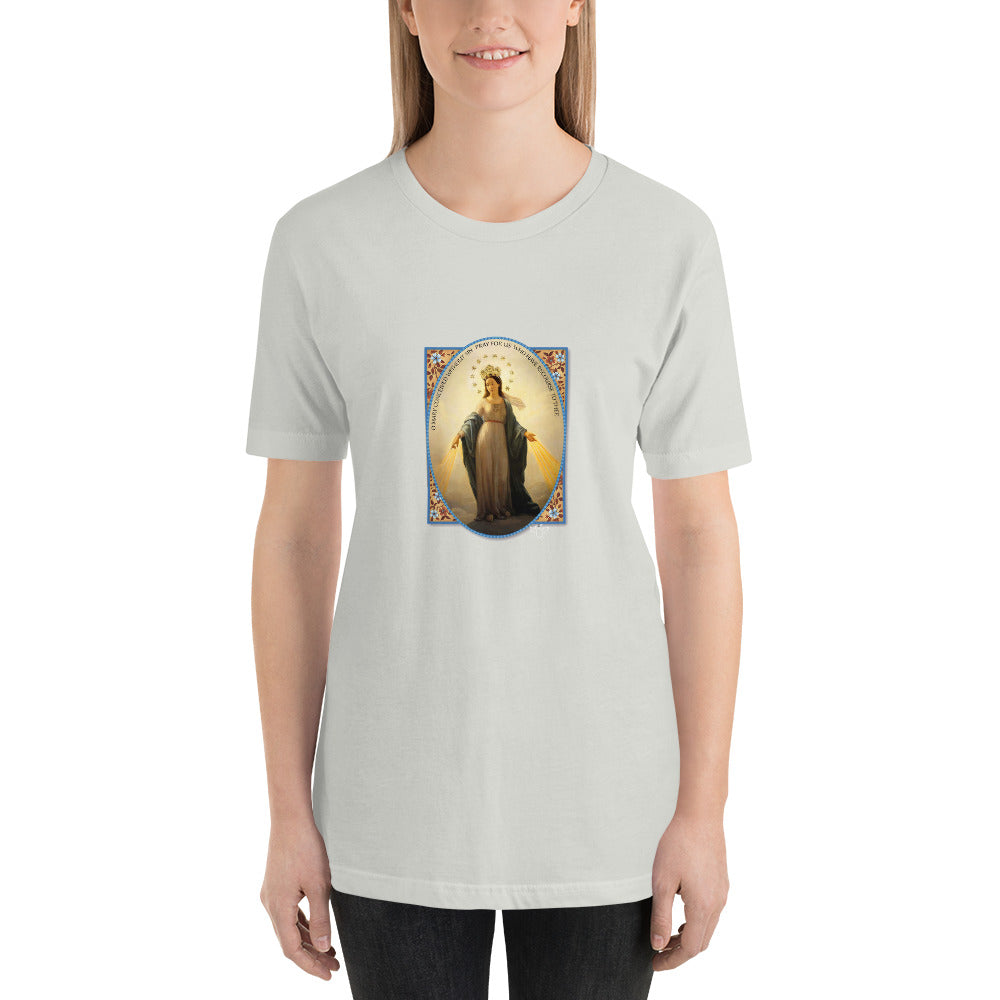 Miraculous Medal Short-Sleeve Unisex T-Shirt