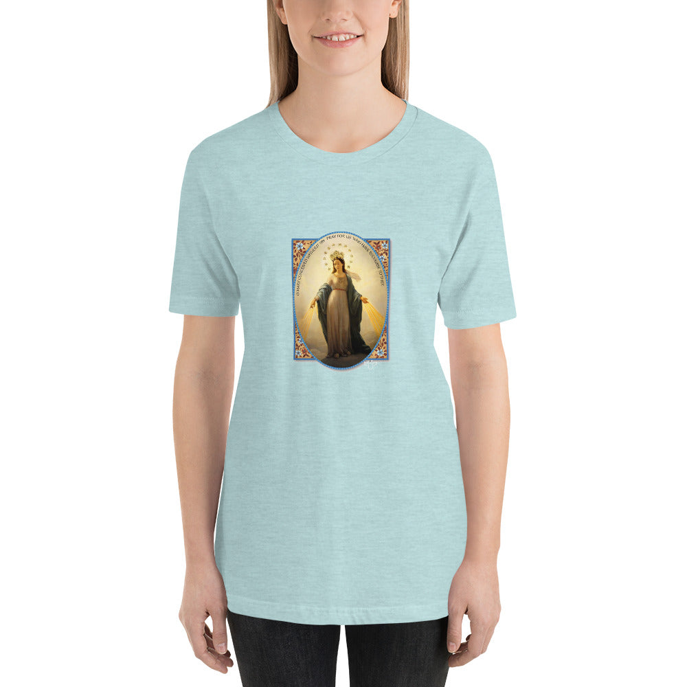 Miraculous Medal Short-Sleeve Unisex T-Shirt