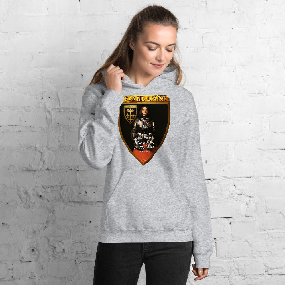 St. Joan of Arc Unisex Hoodie, St. Joan d'Arc hoodie