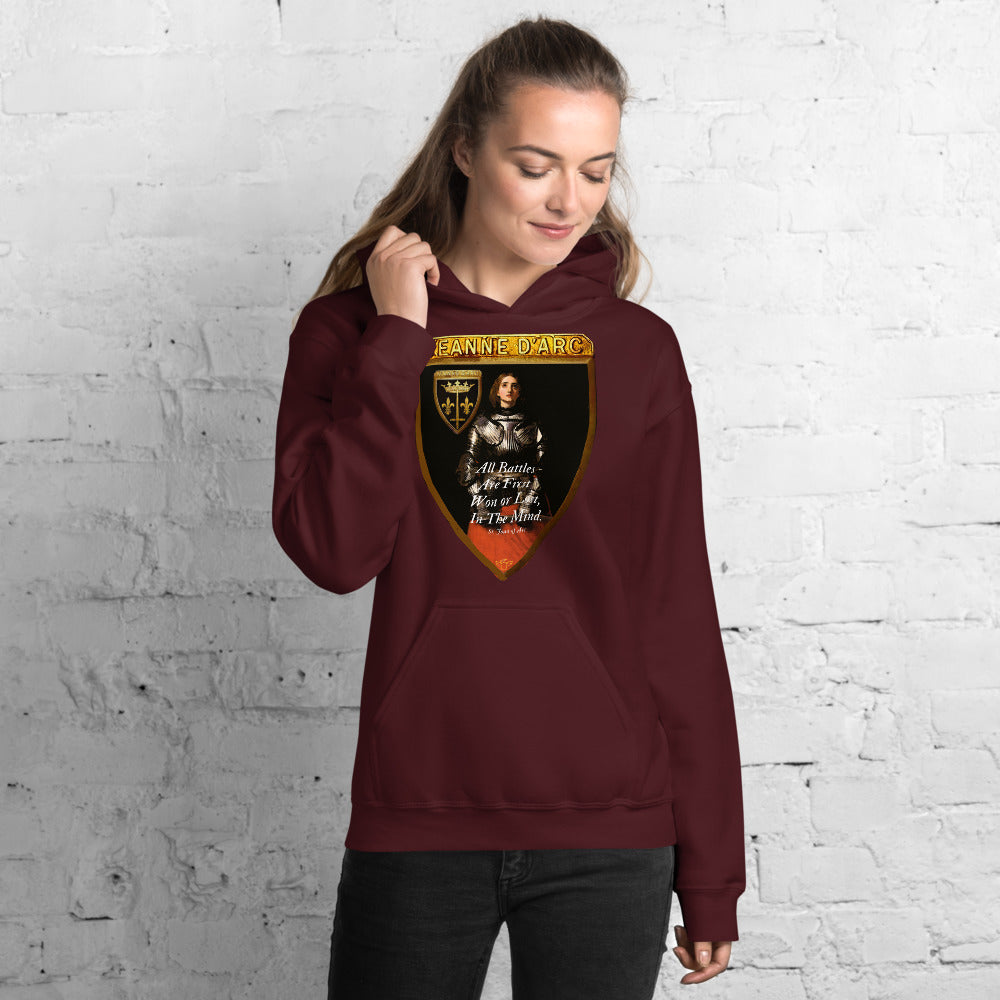 St. Joan of Arc Unisex Hoodie, St. Joan d'Arc hoodie