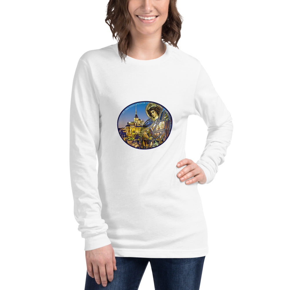 Saint Michael's Cotton Unisex Long Sleeve Tee