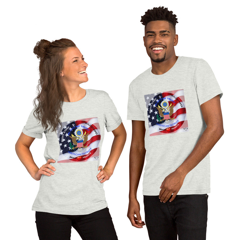 Proud to be American t shirt, Proud USA Short-Sleeve Unisex T-Shirt