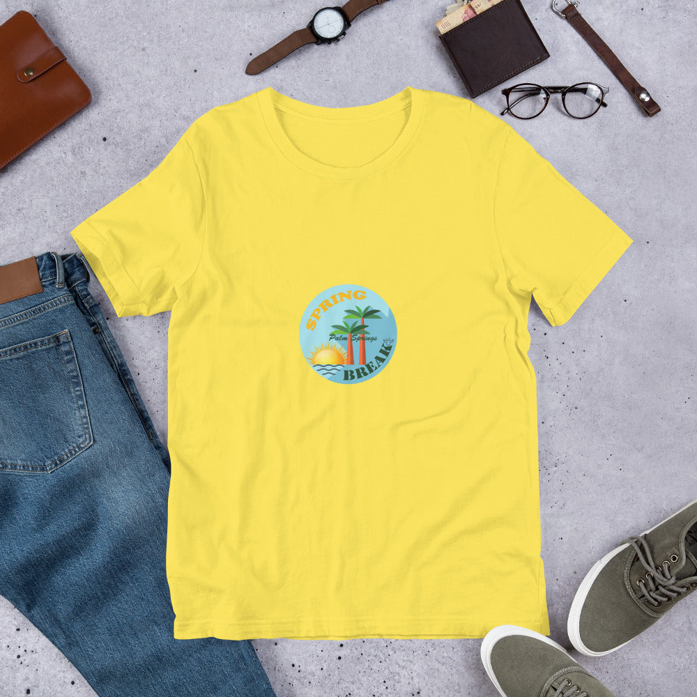 SPRING BREAK t shirt, Spring Break Palm Springs Unisex T-Shirt