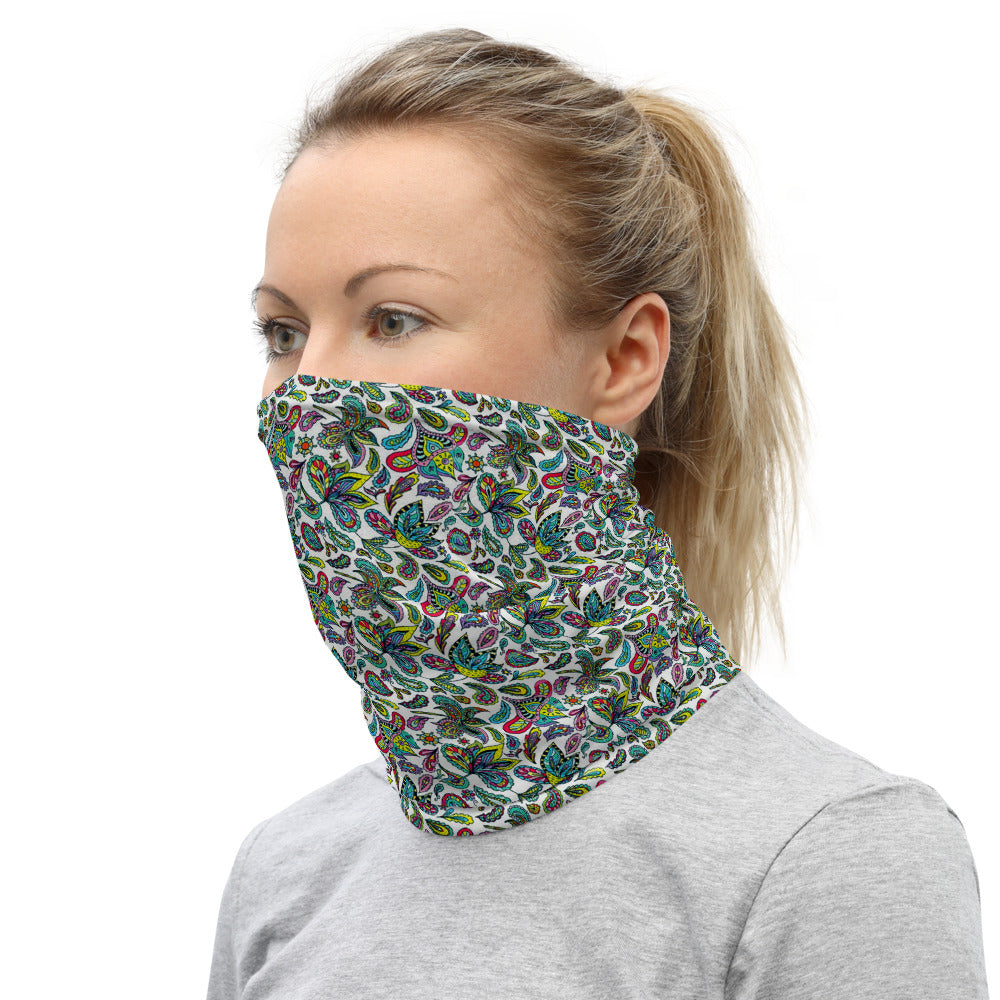 Floral Bouquet Neck Gaiter Mask