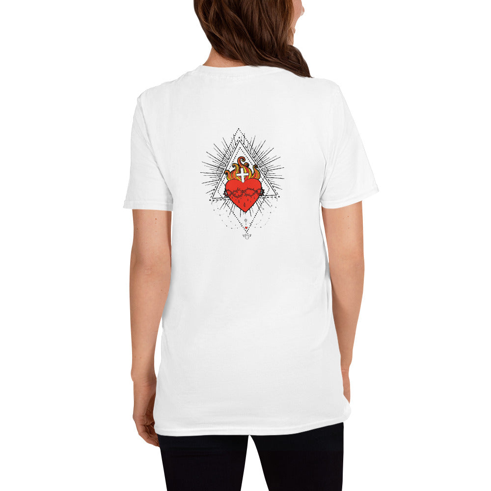 Sacred Heart Jesus Short-Sleeve Unisex T-Shirt 