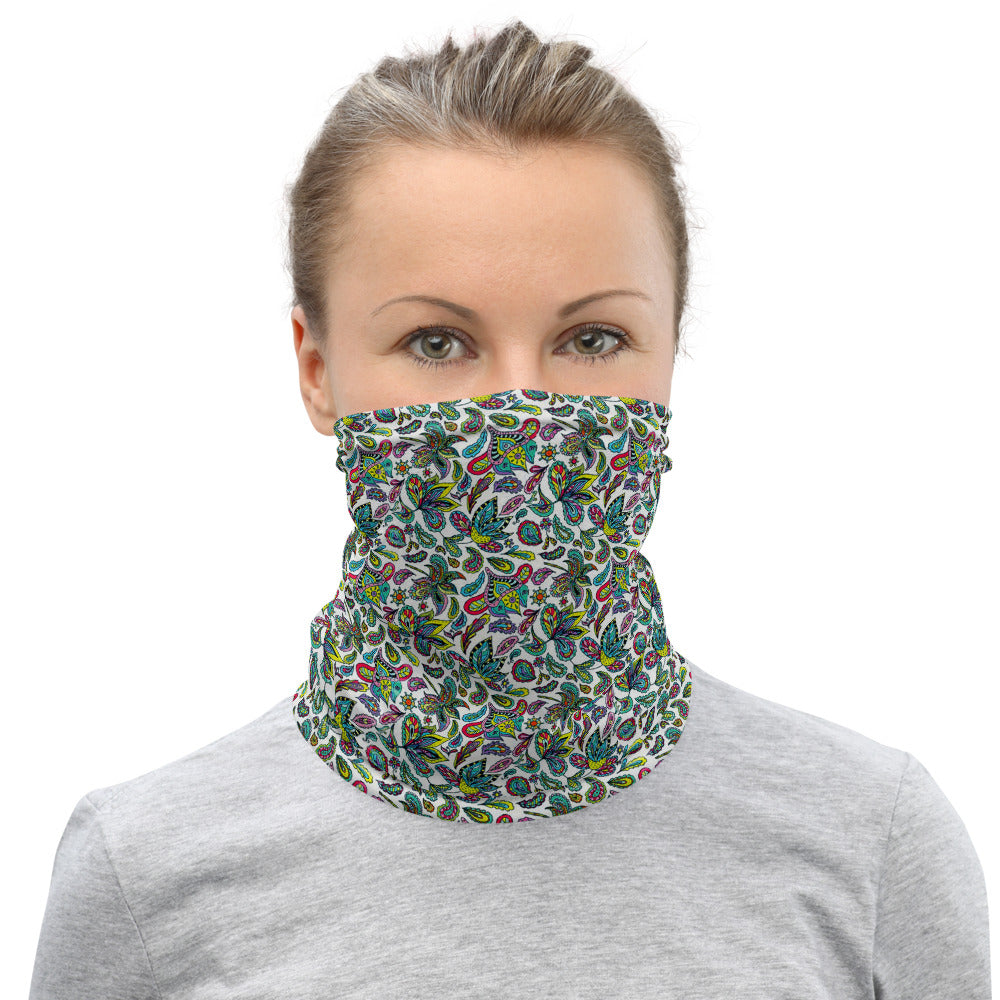 Floral Bouquet Neck Gaiter Mask