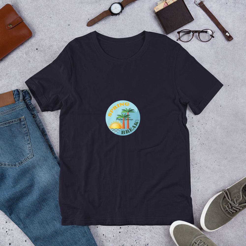 SPRING BREAK t shirt, Spring Break Palm Springs Unisex T-Shirt