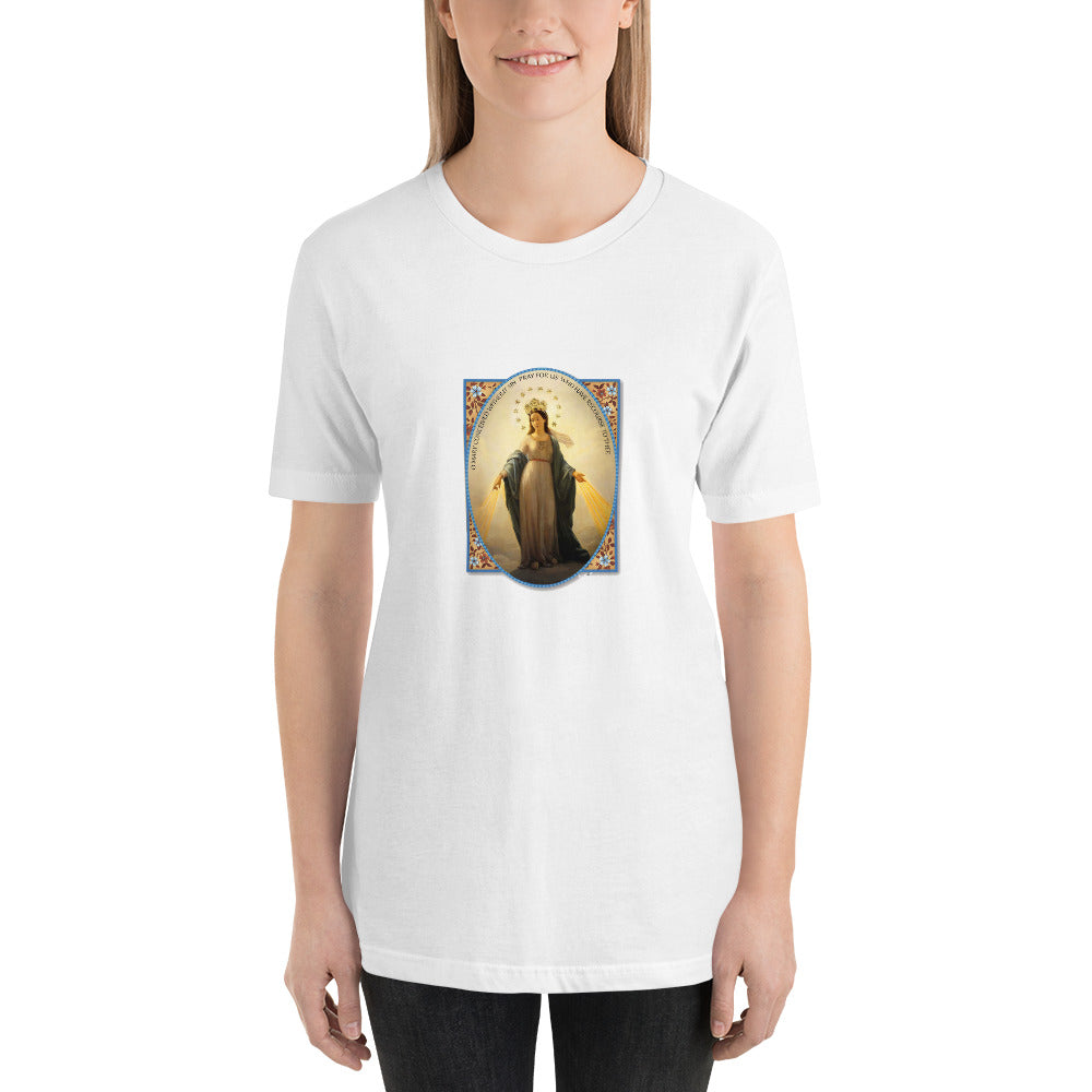 Miraculous Medal Short-Sleeve Unisex T-Shirt