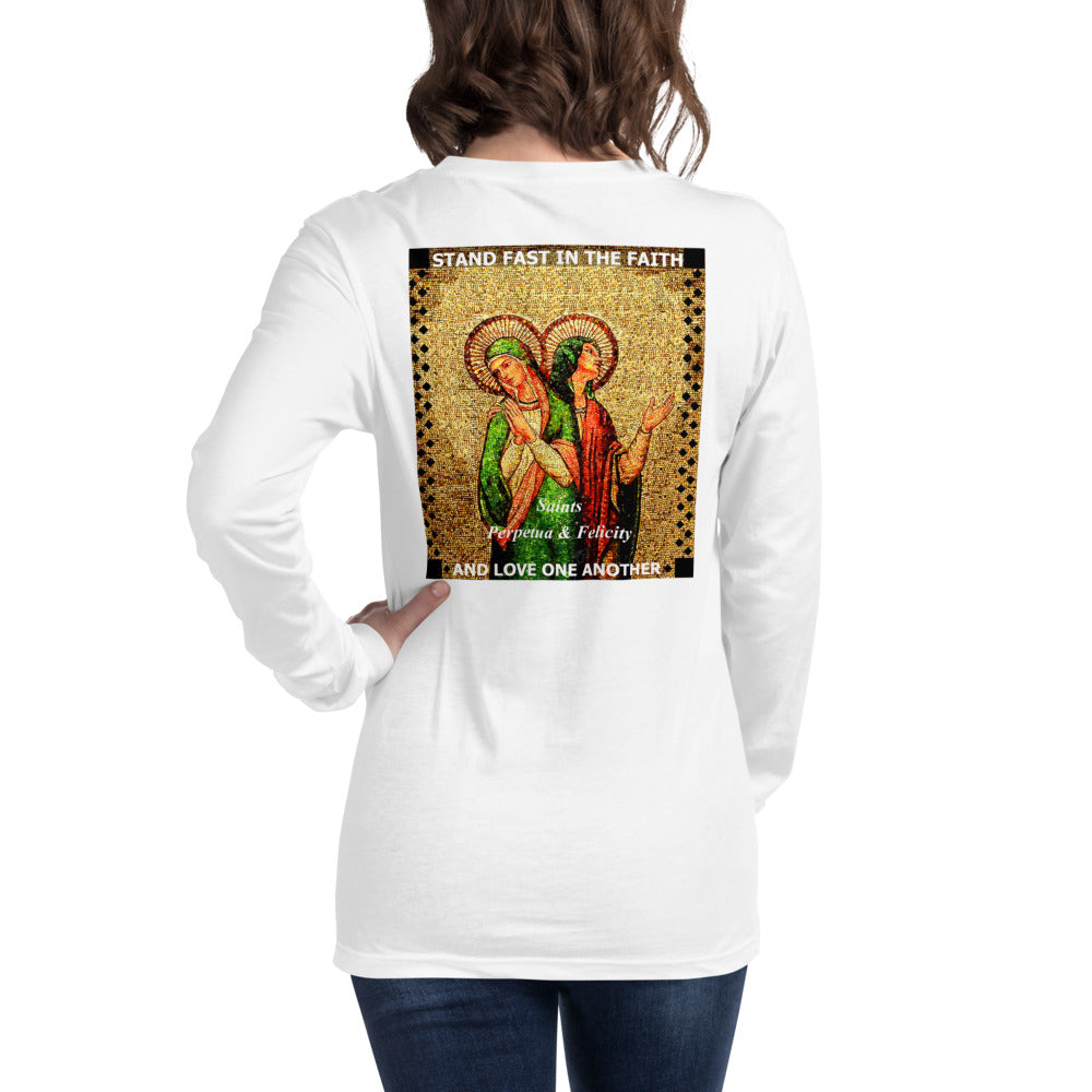 Sts Perpetua and Felicity Long Sleeve Tee 