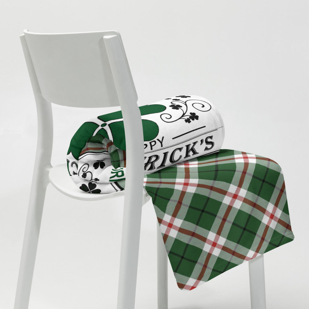 St. Patrick's Luck of the Irish Throw Blanket