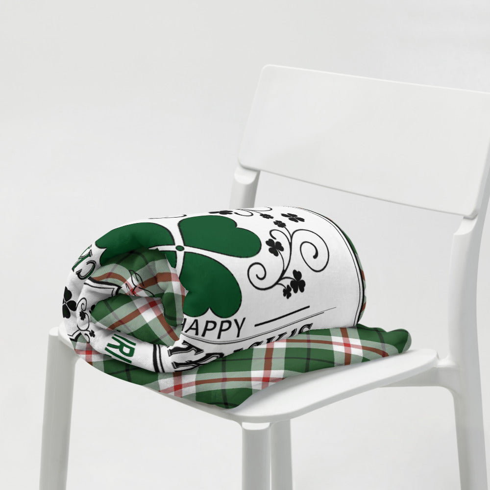 St. Patrick's Luck of the Irish Throw Blanket