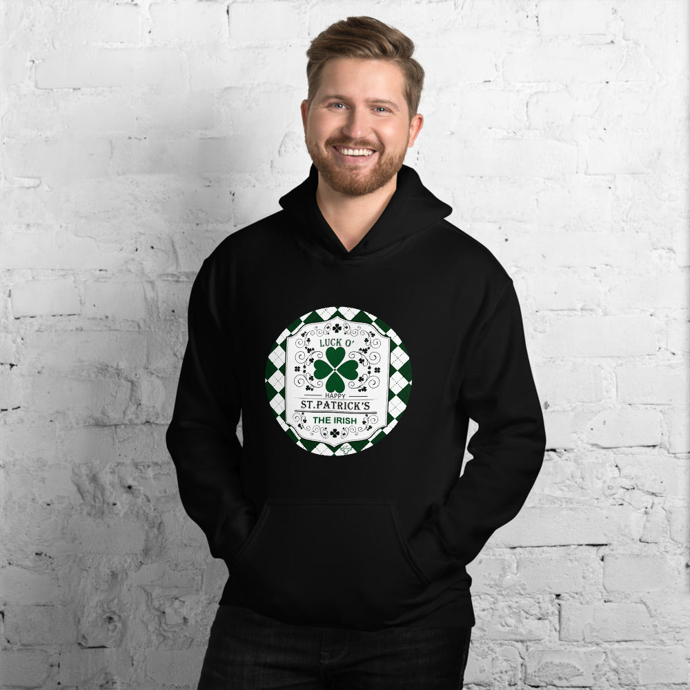 Happy St. Patrick's Luck of the Irish Unisex Hoodie