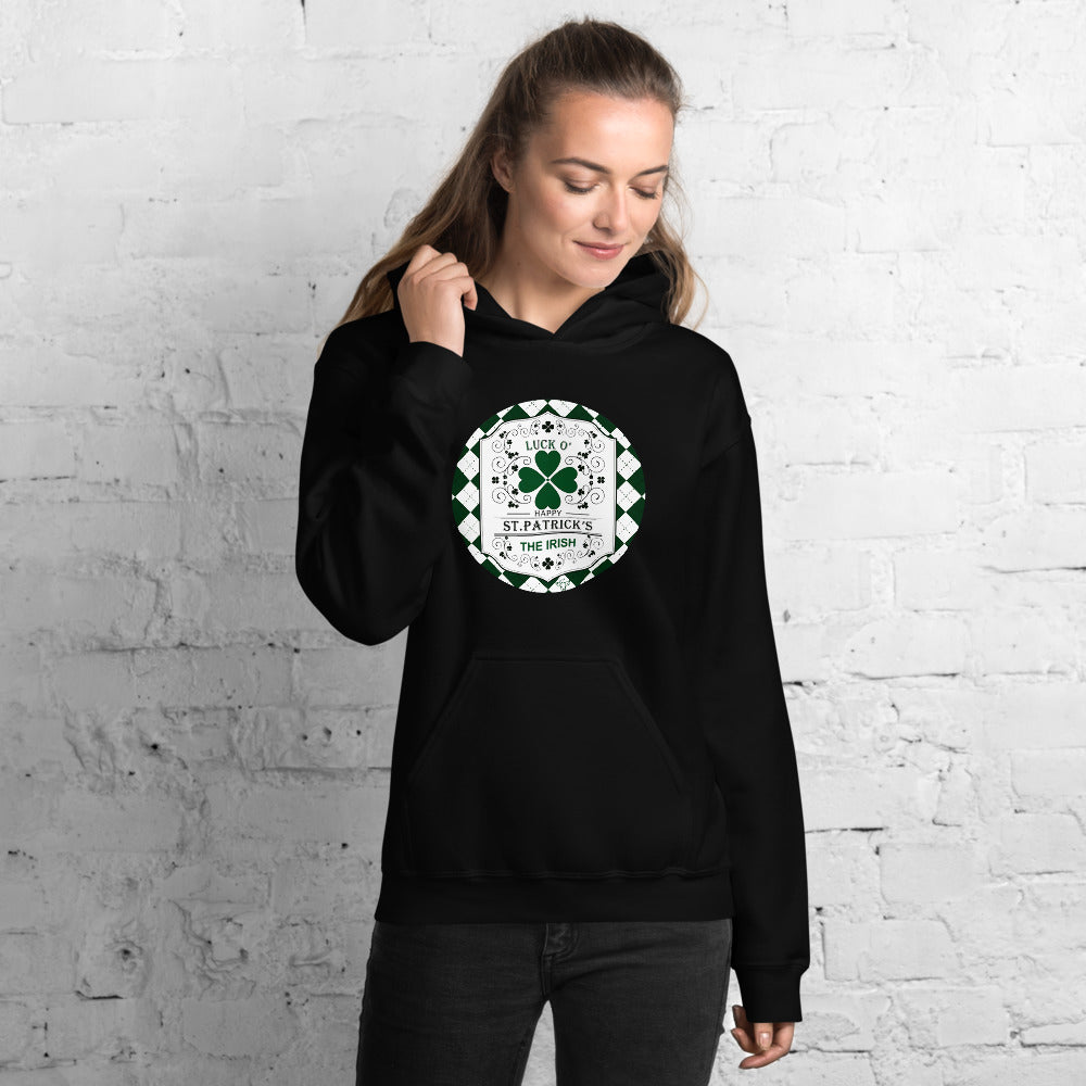 Happy St. Patrick's Luck of the Irish Unisex Hoodie