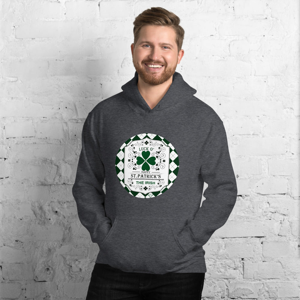 Happy St. Patrick's Luck of the Irish Unisex Hoodie