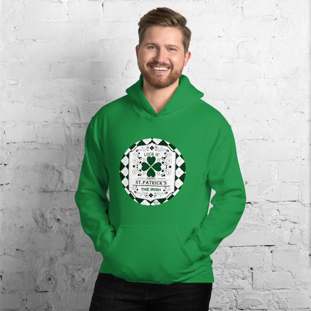 Happy St. Patrick's Luck of the Irish Unisex Hoodie