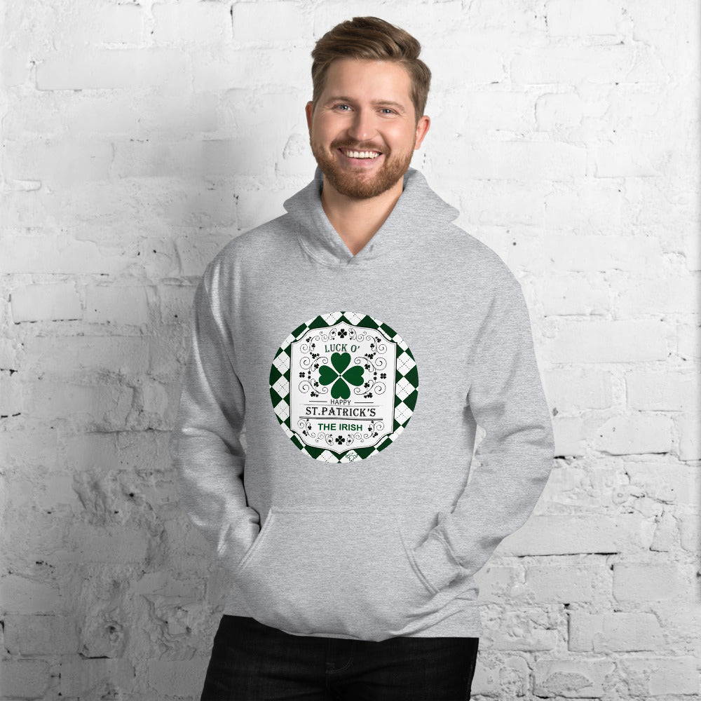 Happy St. Patrick's Luck of the Irish Unisex Hoodie