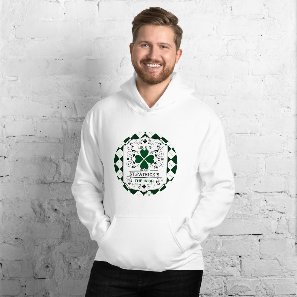 Happy St. Patrick's Luck of the Irish Unisex Hoodie