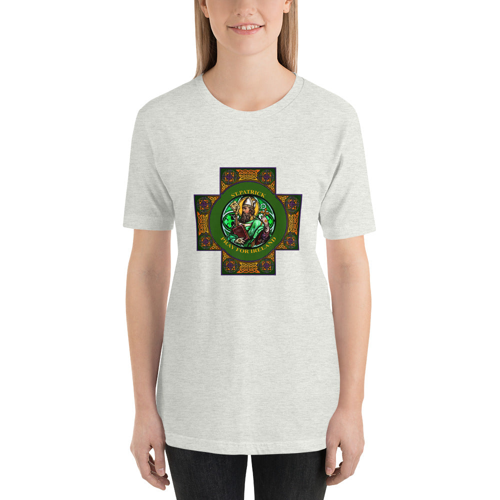 St. Patrick's Pray for Ireland Short-Sleeve Women T-Shirt