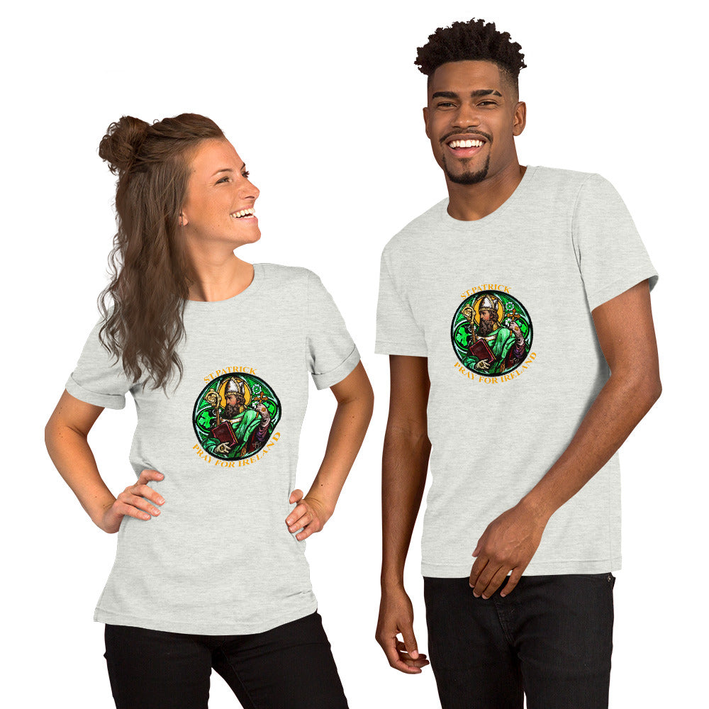 St. Patrick's Pray for Ireland Short-Sleeve Unisex T-Shirt 