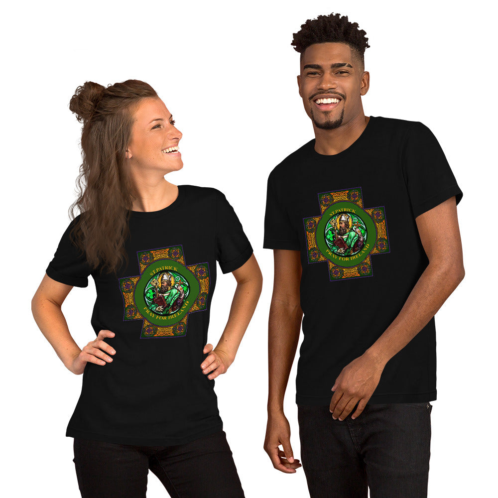 St. Patrick's Pray for us T-Shirt unisex