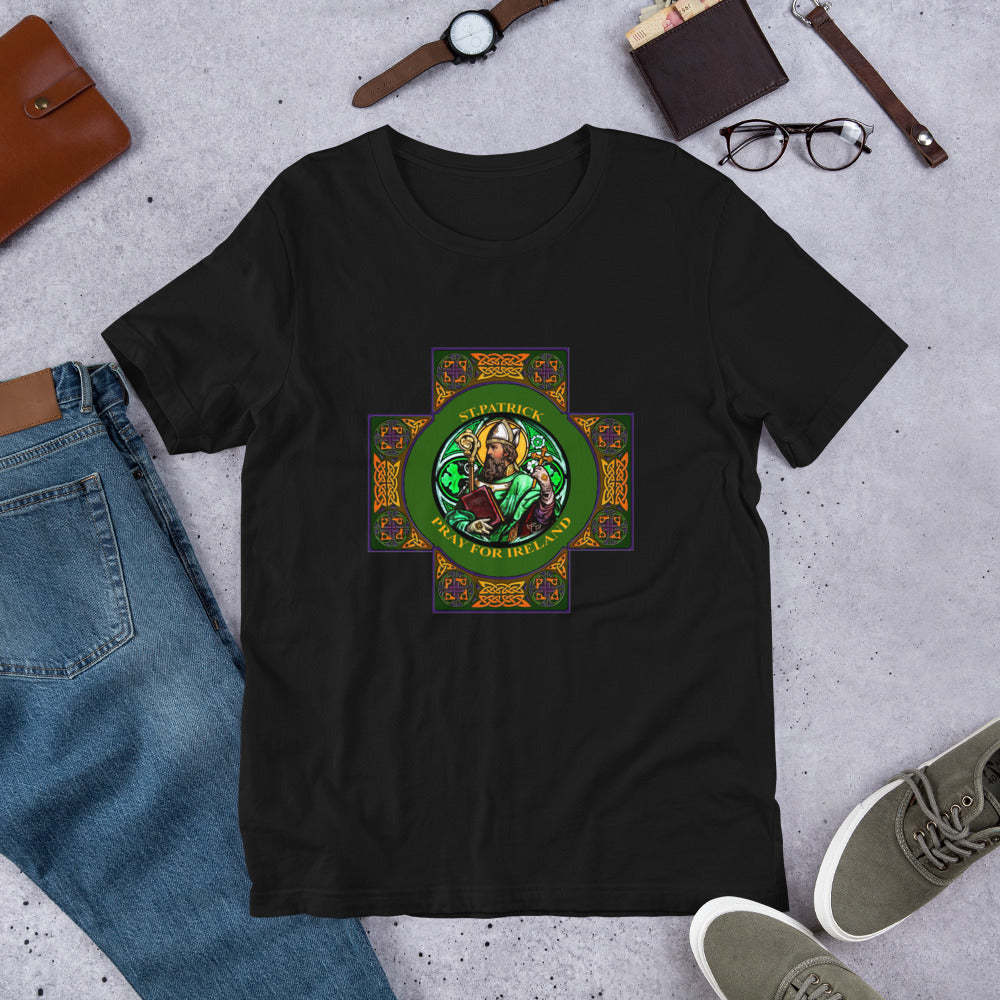 St. Patrick's Pray for us T-Shirt unisex